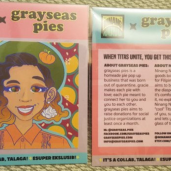 Grayseas Pies - Cool collaboration with Amber as inspiration (10/24/21) - Pop-up Shops Near Me Grayseas Pies - Cool collaboration with Amber as inspiration (10/24/21) - Pop-up Shops Near Me