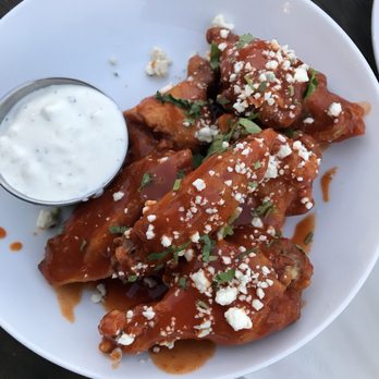 INC 82 Brewing - Spicy hot wings with blue cheese dressing - Breweries Near Me - Dublin, California INC 82 Brewing - Spicy hot wings with blue cheese dressing - Breweries Near Me - Dublin, California