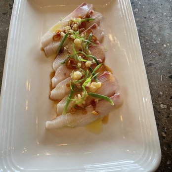 Scales - Kingfish Crudo - Seafood Near Me - Portland, Maine Scales - Kingfish Crudo - Seafood Near Me - Portland, Maine