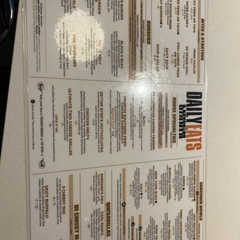 Daily Eats - Menu - New American Near Me - Tampa, Florida