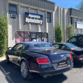 Topskins - 2014 Bentley Continental convertible top installation - Auto Upholstery Near Me - Midvale, Utah Topskins - 2014 Bentley Continental convertible top installation - Auto Upholstery Near Me - Midvale, Utah