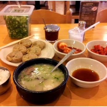 LA Hanbat - Sollong-Tang with brisket (Beef soup), and Mandu (dumplings) - Korean Near Me - Dallas, Texas LA Hanbat - Sollong-Tang with brisket (Beef soup), and Mandu (dumplings) - Korean Near Me - Dallas, Texas