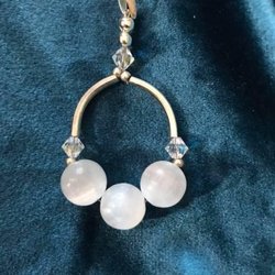 Kristina Jones Designs - Selenite and silver