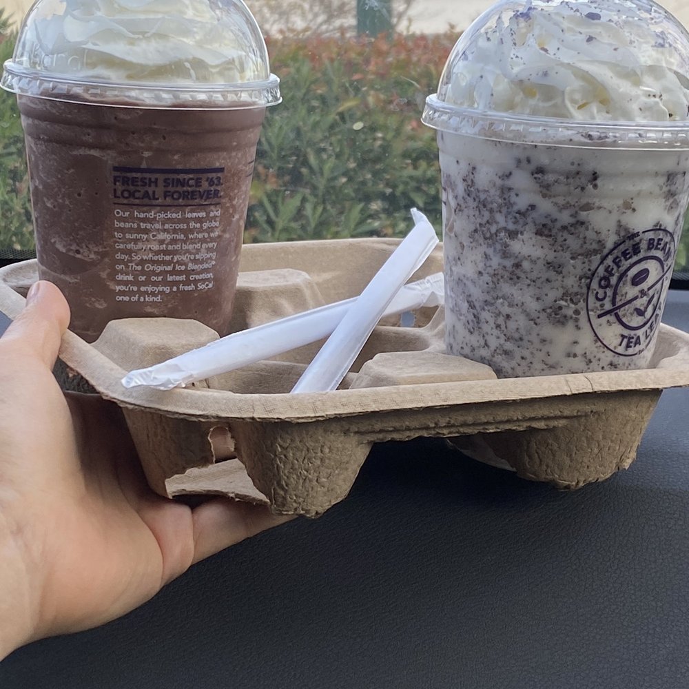 Ice Blended Chocolate and Ice Blended Oreo Drinks