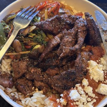 Back Nine Oxford - Steak Power Bowl - Sports Bars Near Me - Oxford, Mississippi