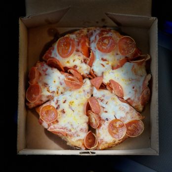 Mountain Mike's Pizza - Mini pepperoni (8 inch pizza) with modest toppings - Chicken Wings Near Me - Tucson, Arizona