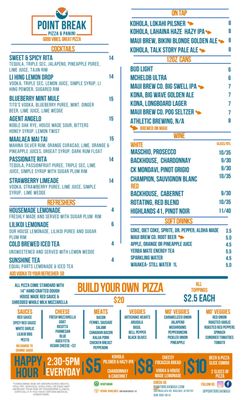 Menu photo 3 Point Break Pizza & Panini Wailuku, HI Menu photo 3 Point Break Pizza & Panini Wailuku, HI