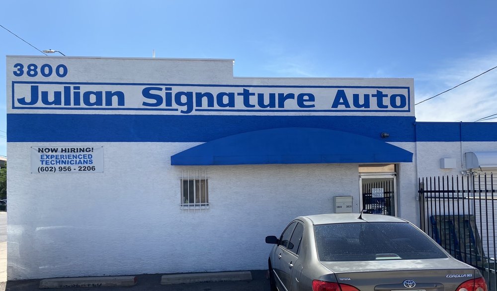 JULIAN SIGNATURE AUTO Updated October 2024 3800 N 7th St, Phoenix
