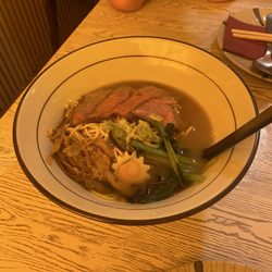 Tapas de Sichuan - Beef ramen.