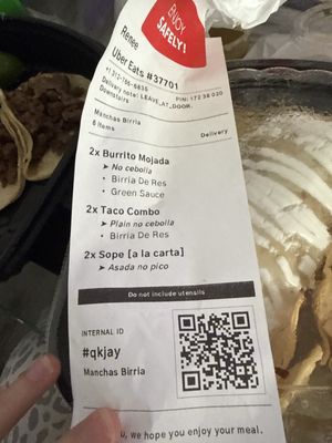 Menu photo 1 Manchas Birria Long Beach , CA Menu photo 1 Manchas Birria Long Beach , CA