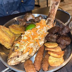 Bettie's Restaurant - Fritay Platter (Fish, Griot, Tassot, Fritters, Plantain, Potato)