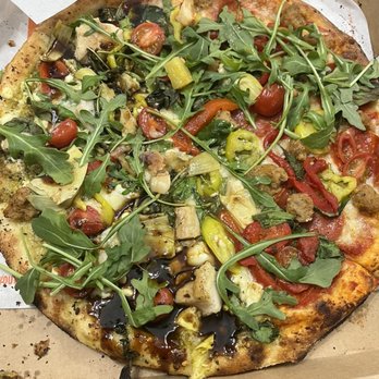 Blaze Pizza - Remember to add the balsamic glaze and arugula after the pizza gets out of the oven! - Salad Near Me - Ft. Wayne, Indiana