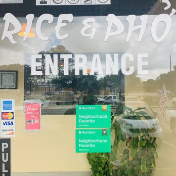 Rice & Pho - the entrance to the restaurant - Vietnamese Near Me - Houston, Texas Rice & Pho - the entrance to the restaurant - Vietnamese Near Me - Houston, Texas