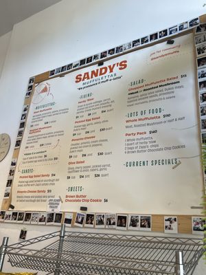 Menu photo 1 Sandy's San Francisco, CA Menu photo 1 Sandy's San Francisco, CA