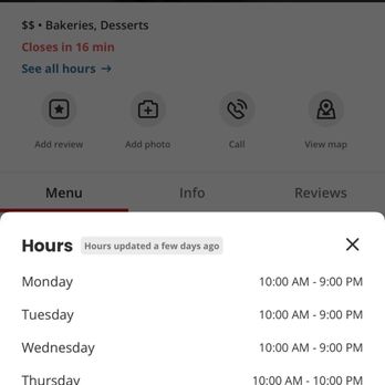 Beard Papa's - 10.2022 Hours of Operation - Bakeries Near Me - Los Angeles, California