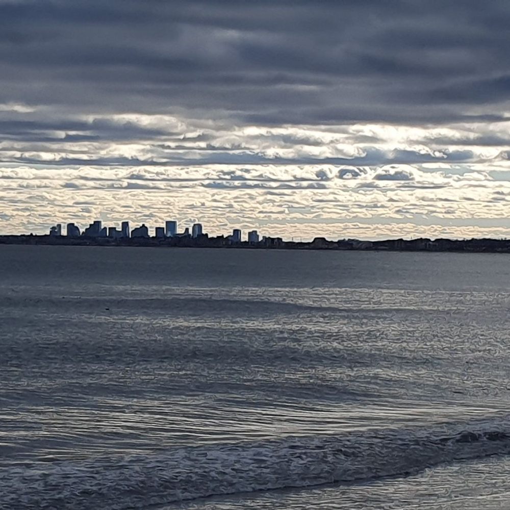 Dockside Pub - View of ocean and Boston skyline across the street. - Bars Near Me - Swampscott, Massachusetts