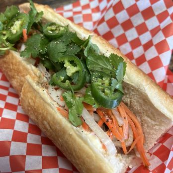 Cafe Aroma - Chicken bahn mi - Coffee & Tea Near Me - Manteca, California
