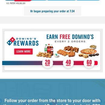 Domino's Pizza - Prep started at 7:34 pm, no change at 9:54 pm. Still no food - Pizza Near Me - Memphis, Tennessee