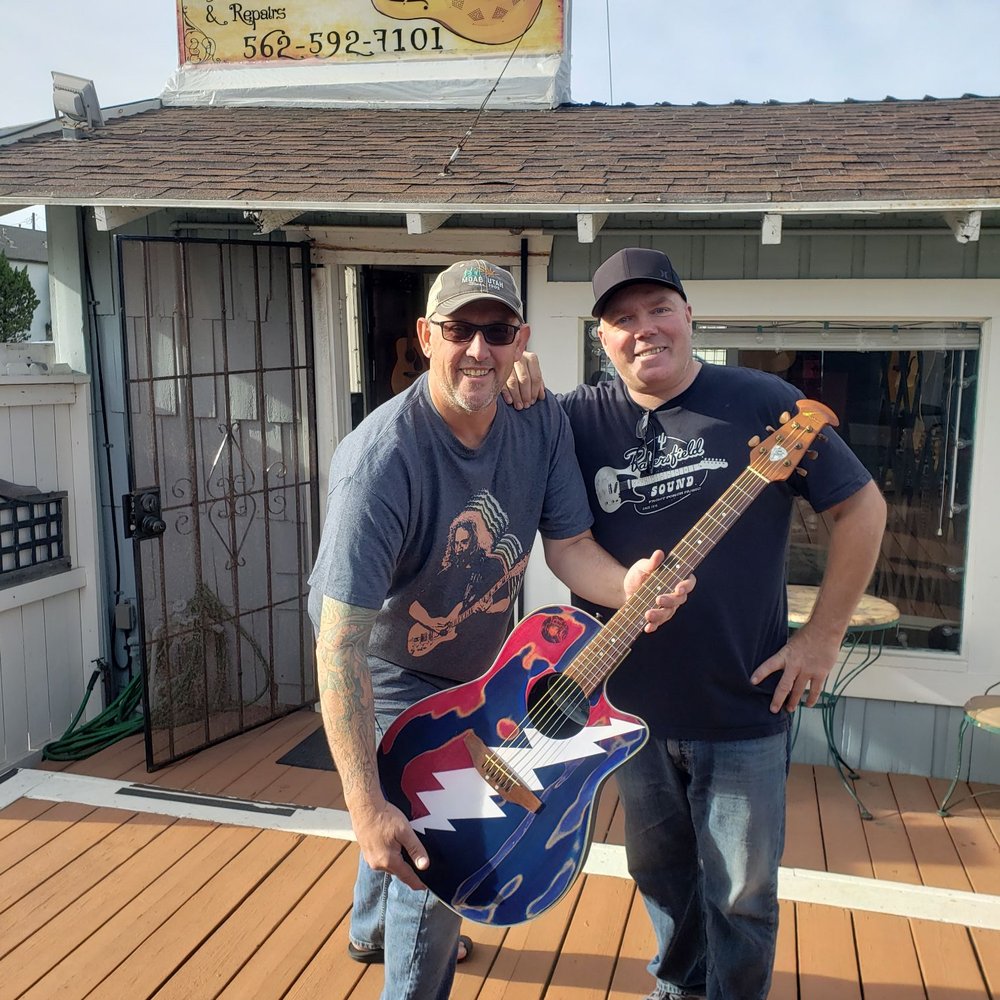 Beach Music - This piece of art was hand crafted by the one and only Billy Fuller at Beach music in Sunset Beach Ca... - Pawn Shops Near Me - Sunset Beach, California Beach Music - This piece of art was hand crafted by the one and only Billy Fuller at Beach music in Sunset Beach Ca... - Pawn Shops Near Me - Sunset Beach, California