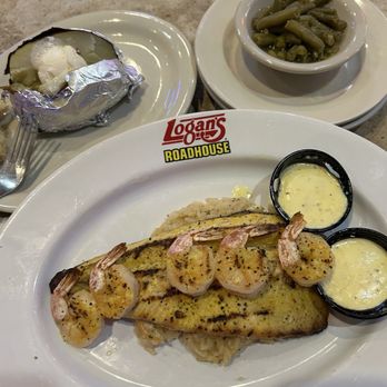 Logan's Roadhouse - This is the new Trout plate at Logan's! It is delicious! - Steakhouses Near Me - Lufkin, Texas Logan's Roadhouse - This is the new Trout plate at Logan's! It is delicious! - Steakhouses Near Me - Lufkin, Texas