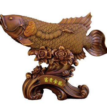 Feng Shui Import - Big Arrowana Fish Statue - Home Decor Near Me - San Marcos, California Feng Shui Import - Big Arrowana Fish Statue - Home Decor Near Me - San Marcos, California