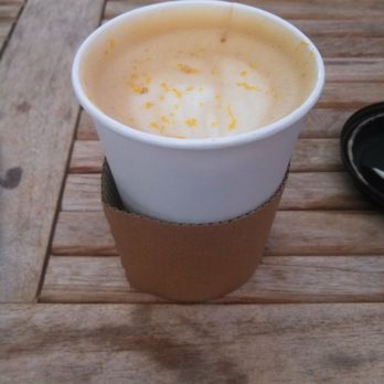 Rose Park Roasters - Oat milk latte, half-sweet, with orange zest. It's really freaking good - Coffee & Tea Near Me - Long Beach, California Rose Park Roasters - Oat milk latte, half-sweet, with orange zest. It's really freaking good - Coffee & Tea Near Me - Long Beach, California