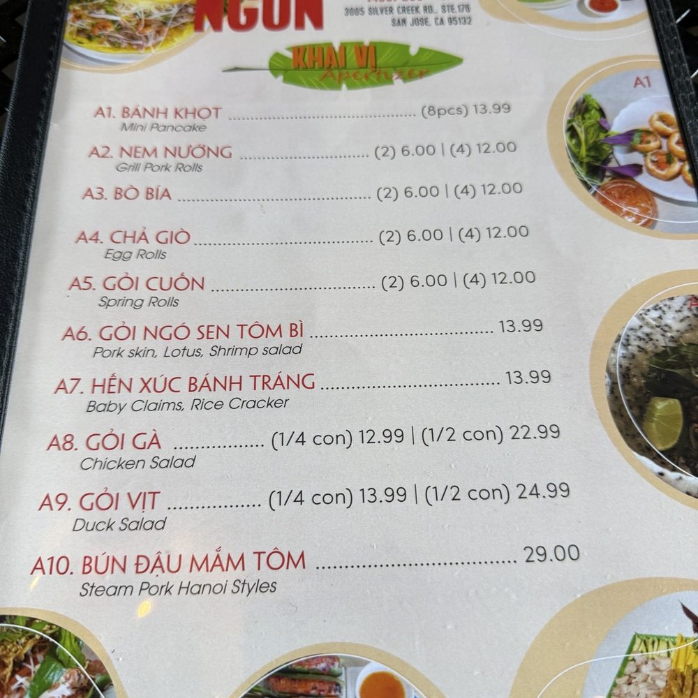 Banh Xeo Ngon - Menu 1/19/26 - Vietnamese Near Me - San Jose, California Banh Xeo Ngon - Menu 1/19/26 - Vietnamese Near Me - San Jose, California