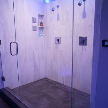 Gabor + Allen - G+A master bathroom, features surround sound speakers, grout lines with mathematical perfection, not random placement. - Architects Near Me - Venice, California Gabor + Allen - G+A master bathroom, features surround sound speakers, grout lines with mathematical perfection, not random placement. - Architects Near Me - Venice, California