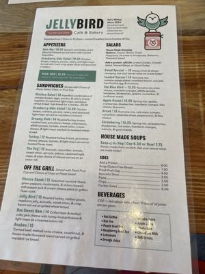 Menu photo 2 Jelly Bird Cafe & Bakery Punta Gorda, FL Menu photo 2 Jelly Bird Cafe & Bakery Punta Gorda, FL