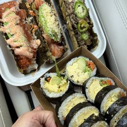Egg Bomb Kimbop Roll 계란폭탄