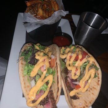 Barr's Public House - Ahi ahi Tacos and fries - Pubs Near Me - Maumee, Ohio