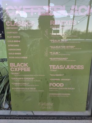 Menu photo 1 Cxffeeblack Memphis, TN