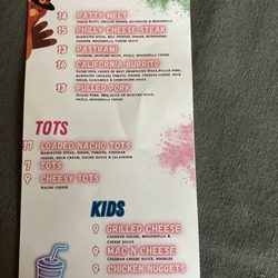 Something Good - Menu