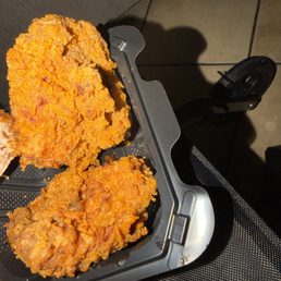 Random pieces of chicken not the chicken wings I ordered!!