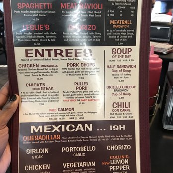 The Original Red Onion - Entree menu - Burgers Near Me - Pinole, California