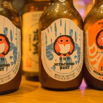 Kata Robata - Hitachino Nest White Ale. Hitachino IPA Dai Dai. - Sushi Bars Near Me - Houston, Texas