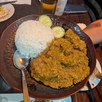 West New Malaysia - Curry Bricket Beef Over Rice Combo $11.95. make sure it's the combo! - Malaysian Near Me - New York, New York West New Malaysia - Curry Bricket Beef Over Rice Combo $11.95. make sure it's the combo! - Malaysian Near Me - New York, New York