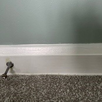 Perfect Painters & More - paint still didn't adhere to trim.  I will need to do another coat myself - Painters Near Me - Lutherville, Maryland
