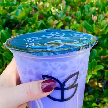 Boba Break Tea House - Taro Milktea - Desserts Near Me - Rancho Cucamonga, California