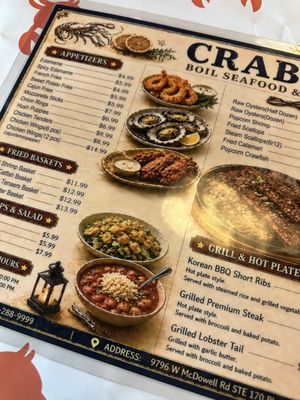 Menu photo 1 Crab 99 Phoenix, AZ