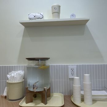 Harucake - more of their merch (tote, tumbler, and washi tape) and water station - Coffee & Tea Near Me - Los Angeles, California
