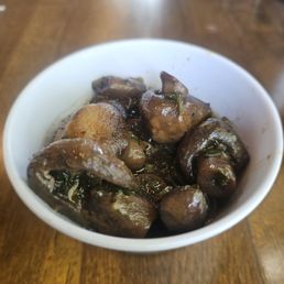 Garlic mushrooms
