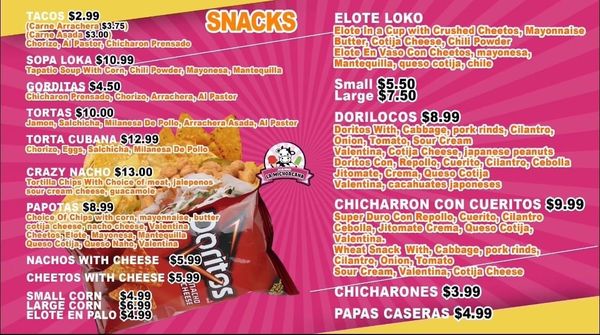 Menu photo 4 Joanna La Michoacana Benton Harbor, MI