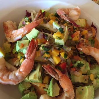 McPhee's Grill - Shrimp, romaine, mango , avocado salad. Wonderful! - Steakhouses Near Me - Templeton, California McPhee's Grill - Shrimp, romaine, mango , avocado salad. Wonderful! - Steakhouses Near Me - Templeton, California