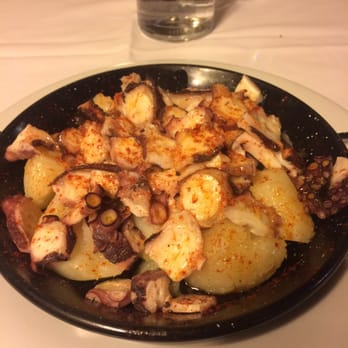 Hotel Roma - Pulpo Gallego. That's octopus. Typical dish for this region. - Restaurants Near Me - Sarria, LU