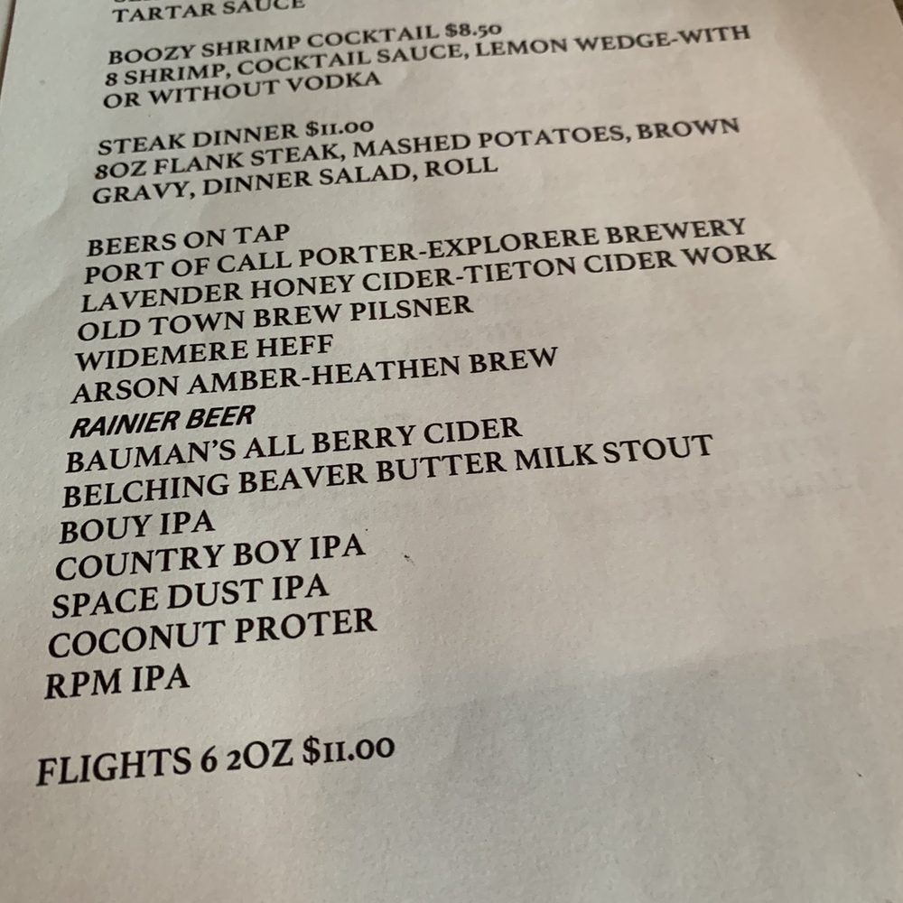 Special menu Special menu
