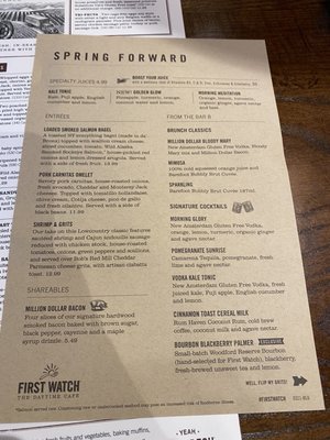 Menu photo 1 First Watch Louisville, KY Menu photo 1 First Watch Louisville, KY