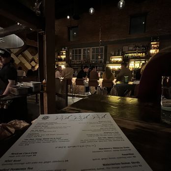 Maydan - View from the high top tables looking at the bar - Moroccan Near Me - Washington, DC, District of Columbia
