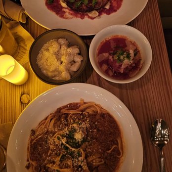 Wild Olive - Chicken Parmesan Potato Gnocchi Tomato Braised Meatball Tagliatelle alla Bolognese - Italian Near Me - Johns Island, South Carolina