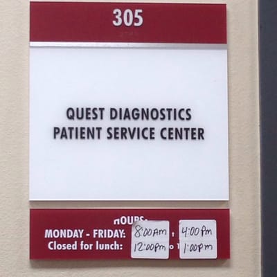 QUEST DIAGNOSTICS - Updated December 2024 - 27 Photos & 50 Reviews